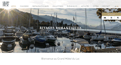 Desktop Screenshot of hoteldulac-vevey.ch